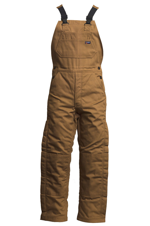 FR Insulated Bib with Windshield Technology | Brown