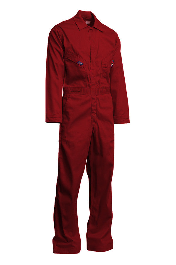 FR Deluxe Coverall 100% Cotton Red1