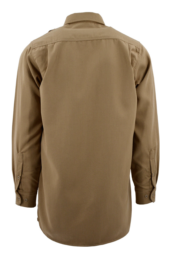 FR DH Uniform Shirt | made with 6.5oz. Westex® DH | Khaki