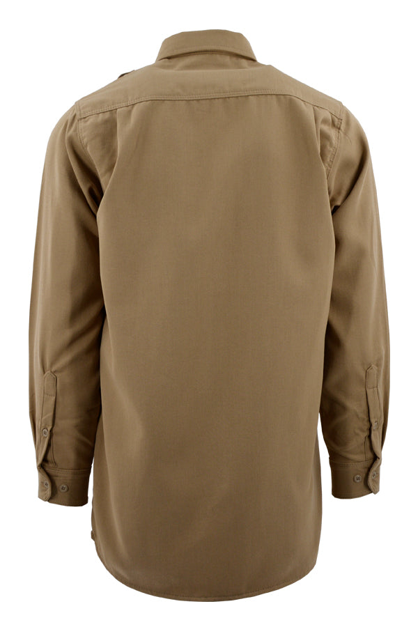 FR DH Uniform Shirt | made with 6.5oz. Westex® DH | Khaki
