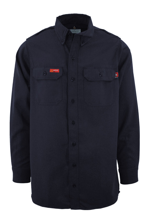 FR DH Uniform Shirt | made with 6.5oz. Westex® DH | Navy