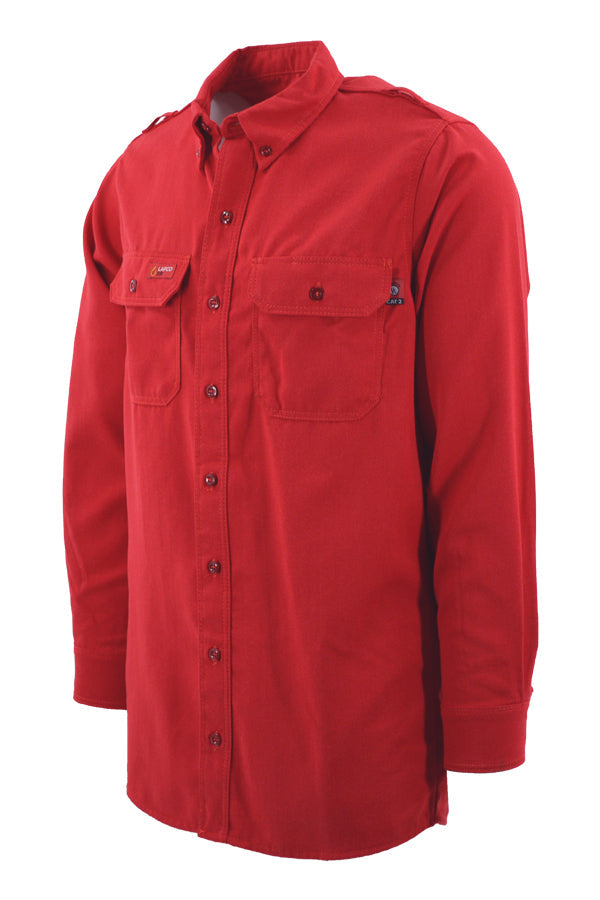 FR DH Uniform Shirt | made with 6.5oz. Westex® DH | Red