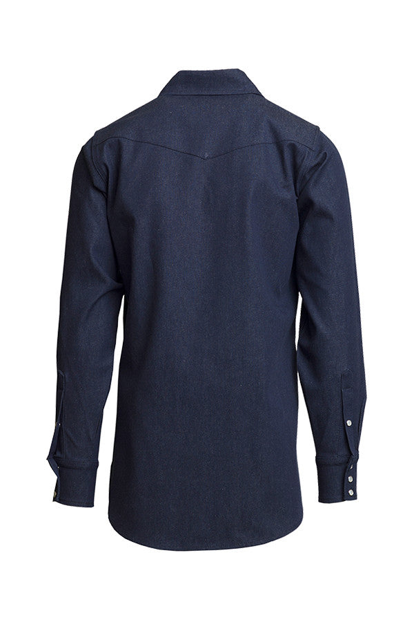 10oz. Heavy-Duty Welding Shirts | Non-FR | Denim 100% Cotton - www.lapco.com