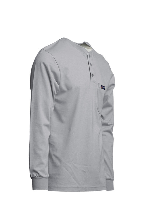 Gray FR Henley T-Shirt - www.lapco.com