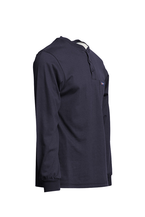 FR Henley Shirts Navy Blue
