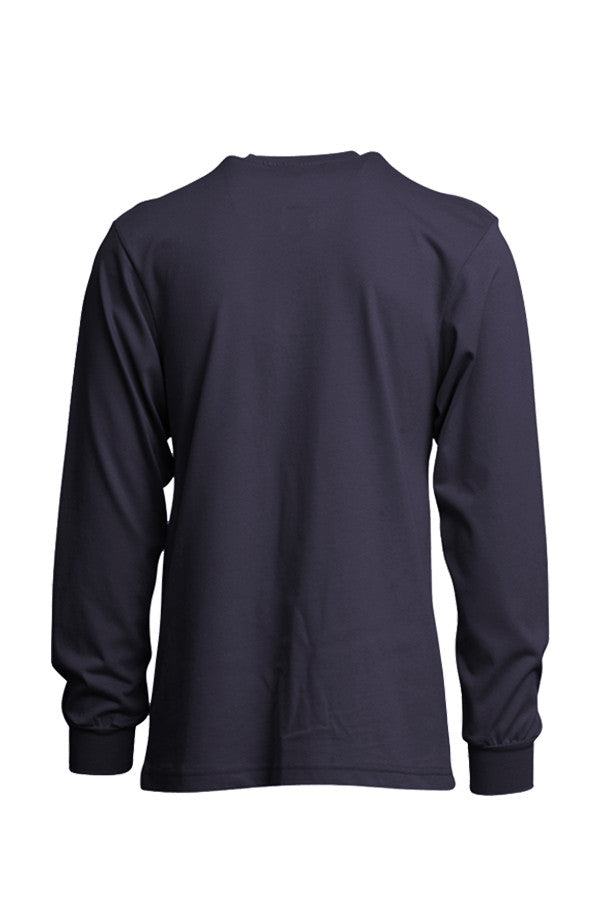 Black Stallion TF2510-NV NFPA 2112 & NFPA70E FR Cotton Knit Long-Sleeve Black Stallion TF2510-NV NFPA 2112 & NFPA70E FR Cotton Knit Long-Sleeve