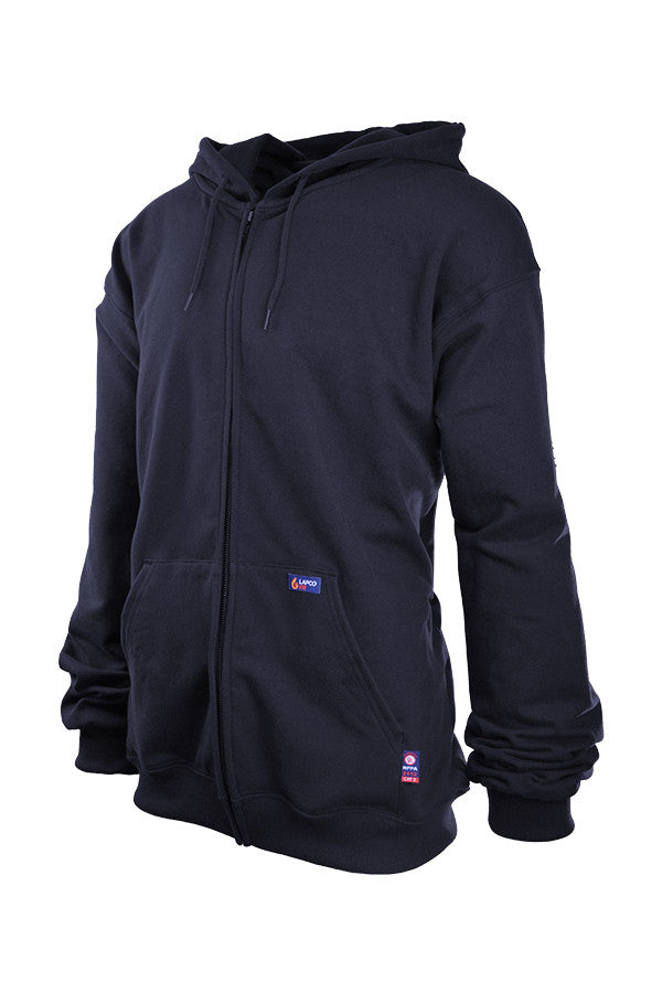 FR Full Zip Sweatshirt | 12oz. 95/5 Blend Fleece - www.lapco.com
