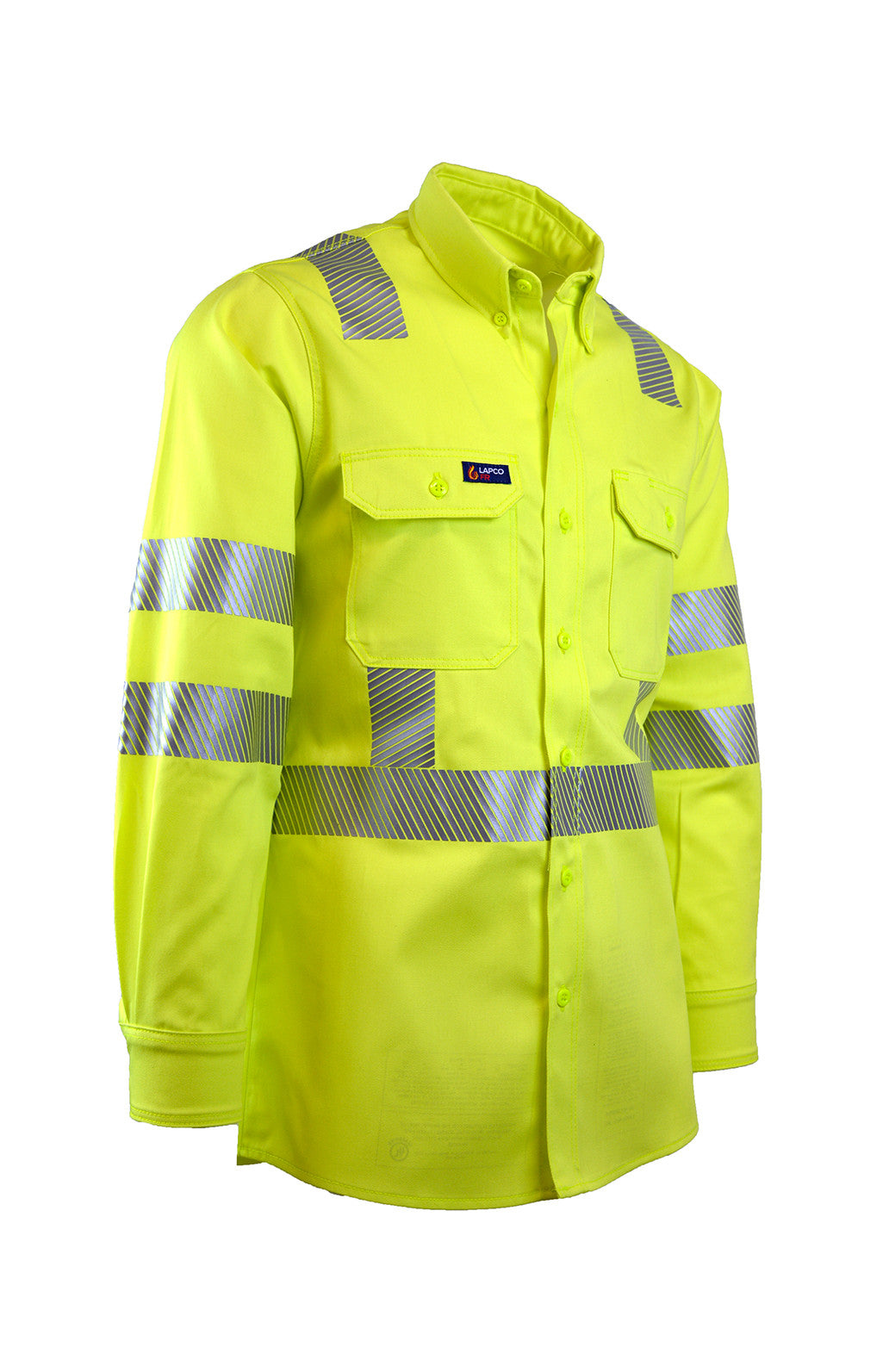 7oz. FR Uniform Shirts | Hi-Viz Class 3 | 100% Cotton - www.lapco.com