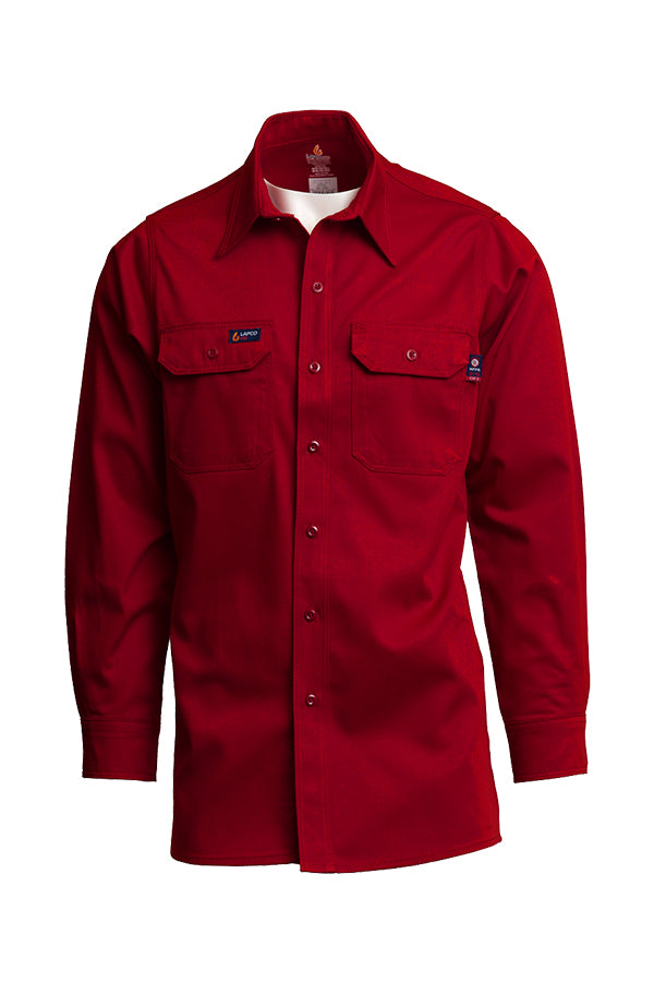 FR Uniform Shirt | 7oz. 100% Cotton | Red
