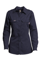 Women's FR DH Uniform Shirts | made with 6.5oz. Westex® DH | Navy