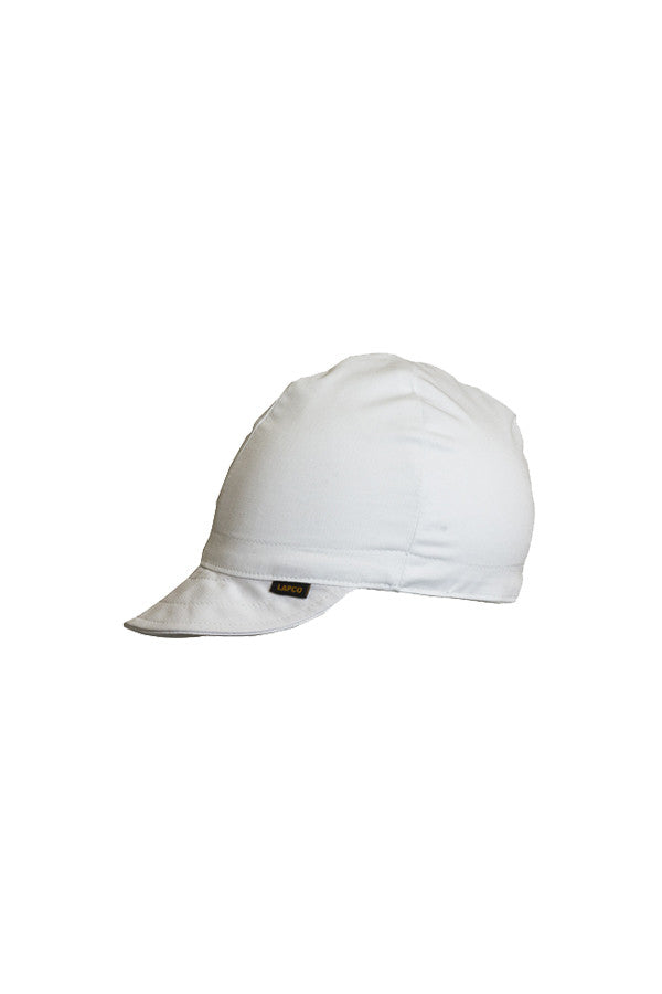 LAPCO Lap CW-7 3/8 4-Panel Welder's Caps, 100% Cotton, 7 3/8, White