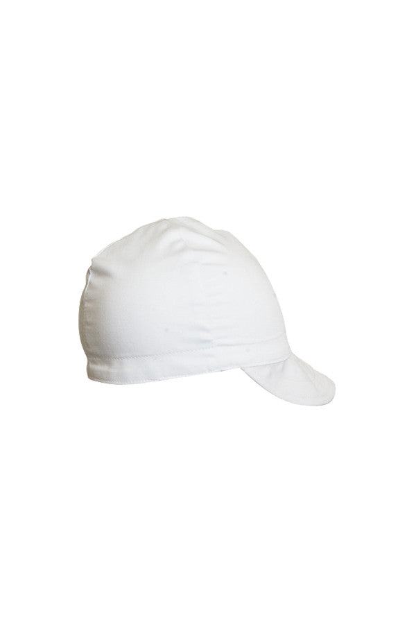 LAPCO Lap CW-7 3/8 4-Panel Welder's Caps, 100% Cotton, 7 3/8, White