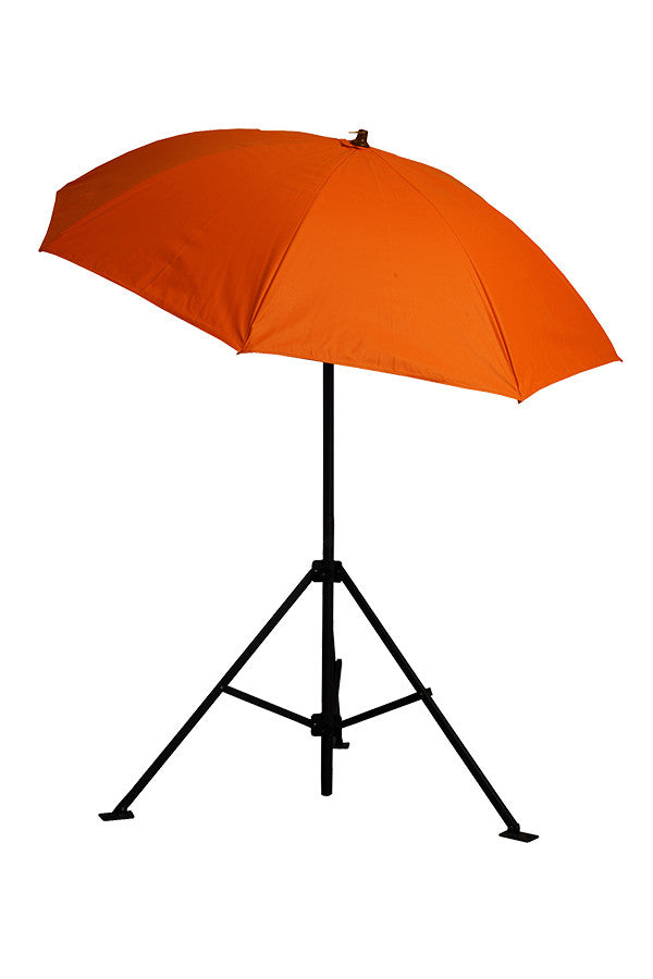 Lapco FR LAP-UM7FROX Vinyl Heavy-Duty Industrial Umbrella, Orange, 7'