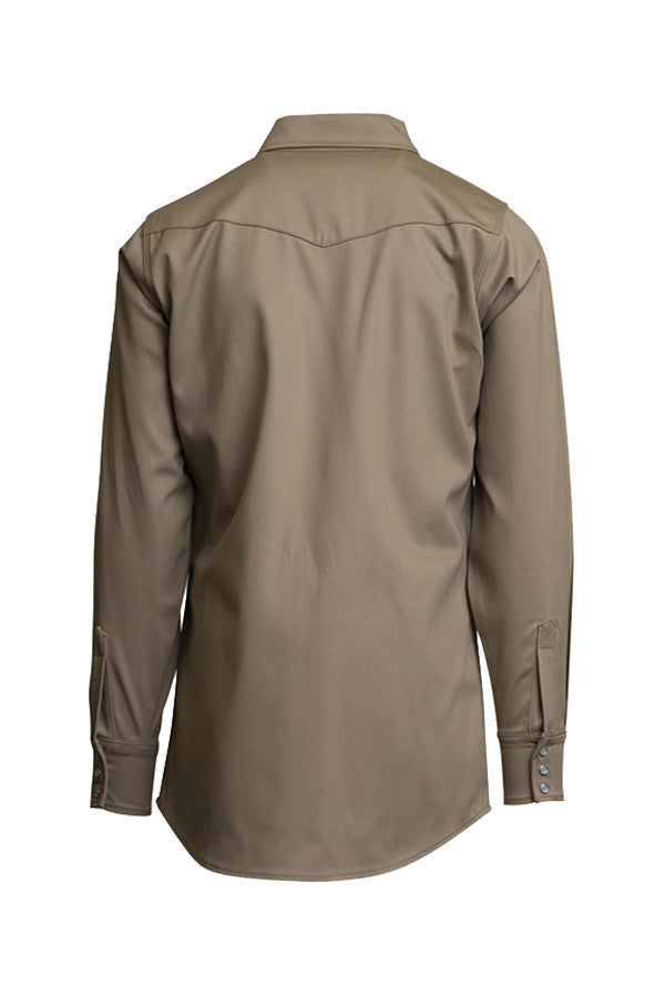 Heavy-Duty Welder Shirts | Non-FR Khaki | LAPCO - www.lapco.com