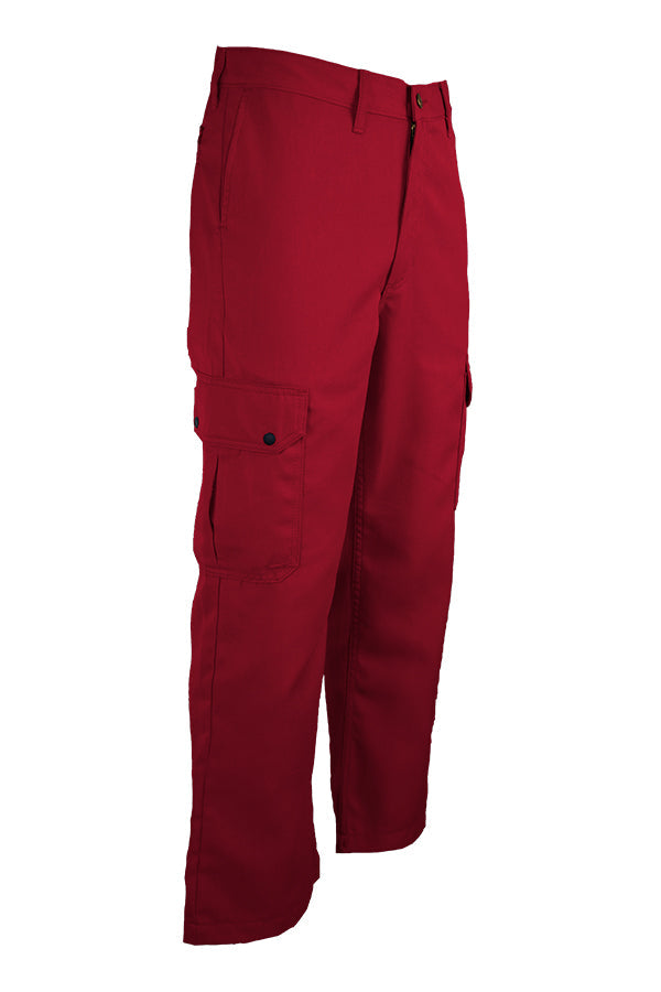 FR Cargo Uniform Pants | 46-60 Waist | made with 6.5oz. Westex® DH | Red