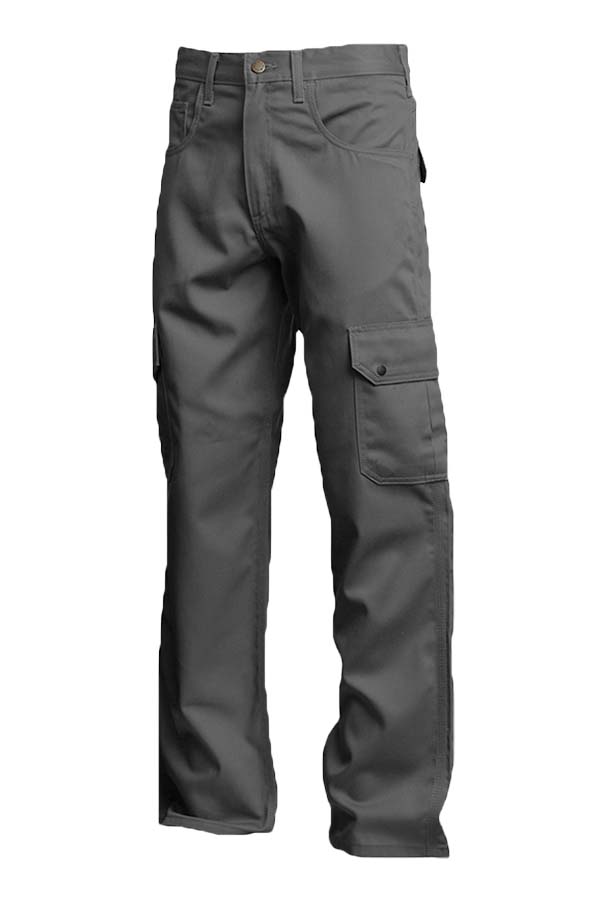 FR Cargo Pants 46-60 Waist 100% Cotton Gray