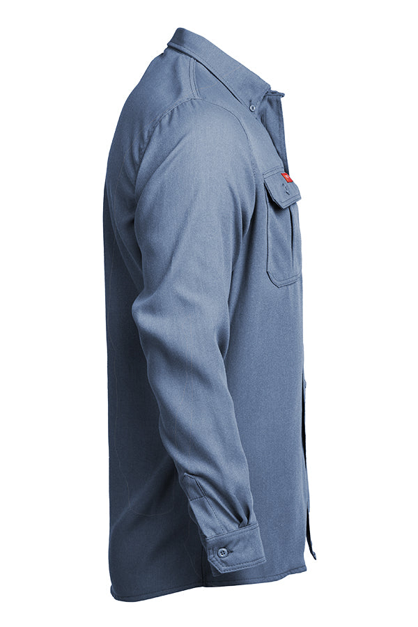 FR Modern Uniform Shirt | 5oz. Tecasafe® One Inherent | Medium Blue