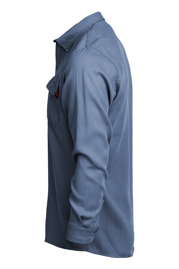 FR Modern Uniform Shirt | 5oz. Tecasafe® One Inherent | Medium Blue
