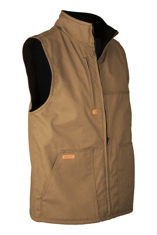 Brown fr vest